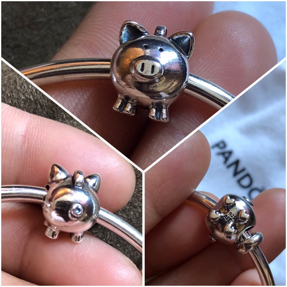 NWOT Pandora Bracelet & 7 Charms Toy Story Themed + 2 Stoppers - Picture 15 of 15